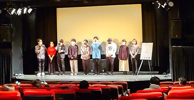 映画「HAKUSHI PROJECT」舞台挨拶