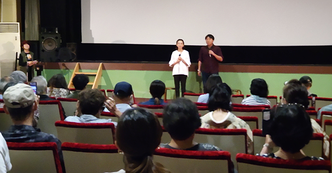 映画「リ、ライト」舞台挨拶