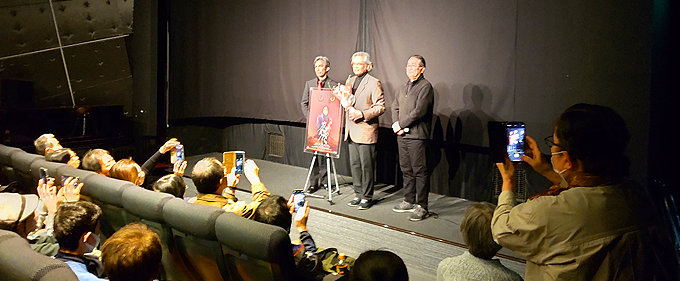 映画「カムイのうた」公開記念舞台挨拶