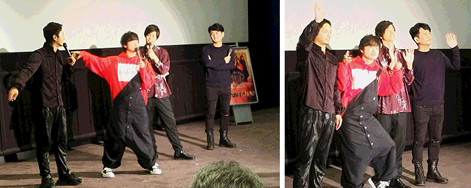 舞台挨拶の様子